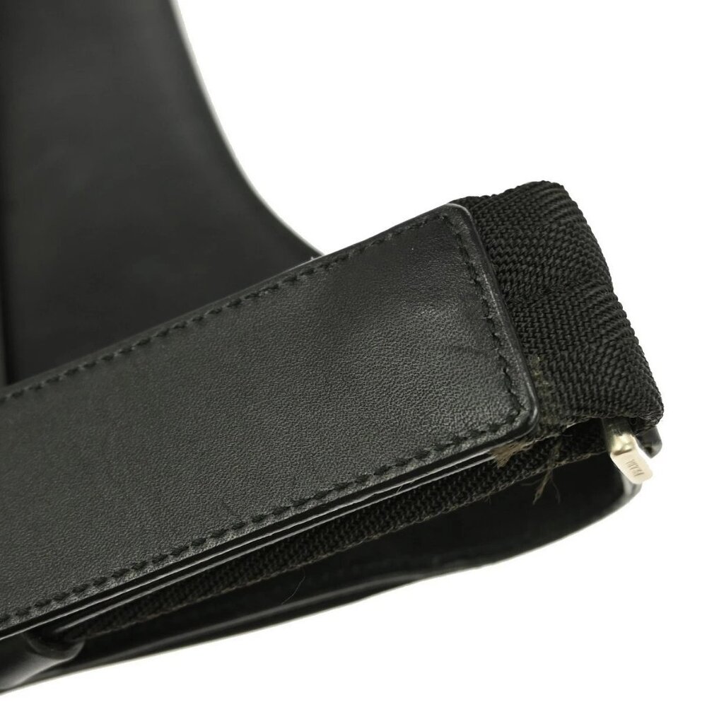 Prada Black Leather Shoulder Bag - Picture 3 of 8
